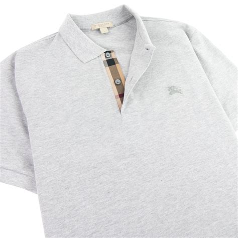 grey stripe burberry polo|polo Burberry original.